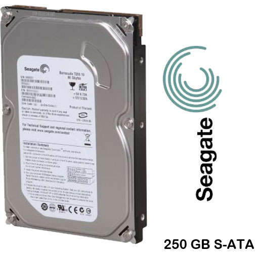 Seagate 250GB 7200RPM Sata 3.5' HDD